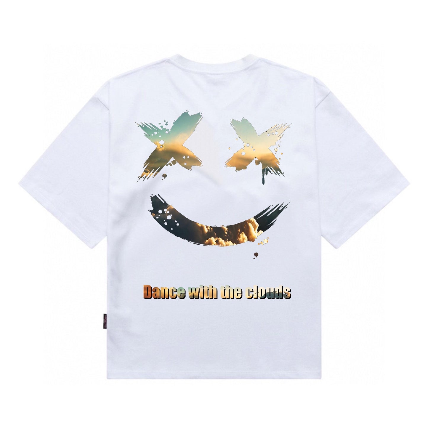 Etiquette Oversized T-Shirt - [0055] Ricky Clown Clouds Dance