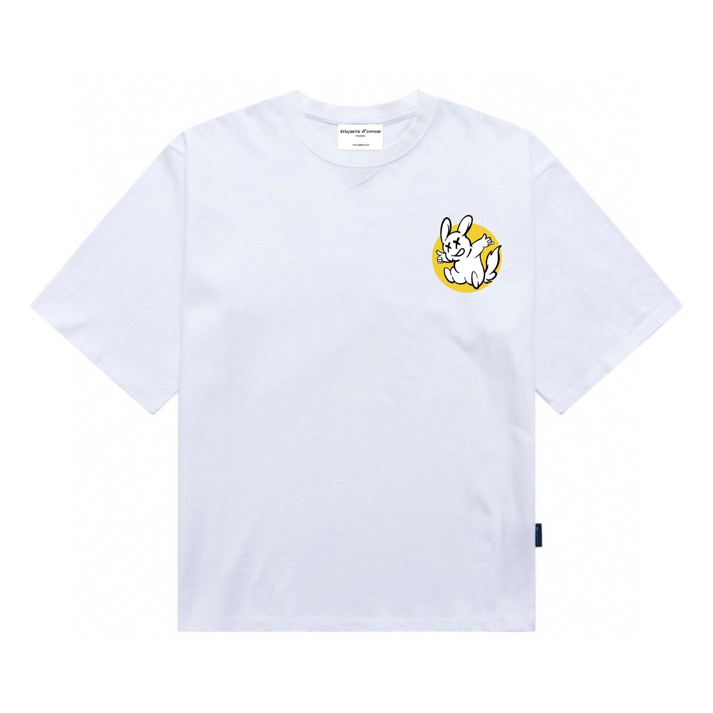 Etiquette Oversized T-Shirt - [0063] Fxxking Rabbit Chill Out