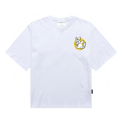 Etiquette Oversized T-Shirt - [0063] Fxxking Rabbit Chill Out