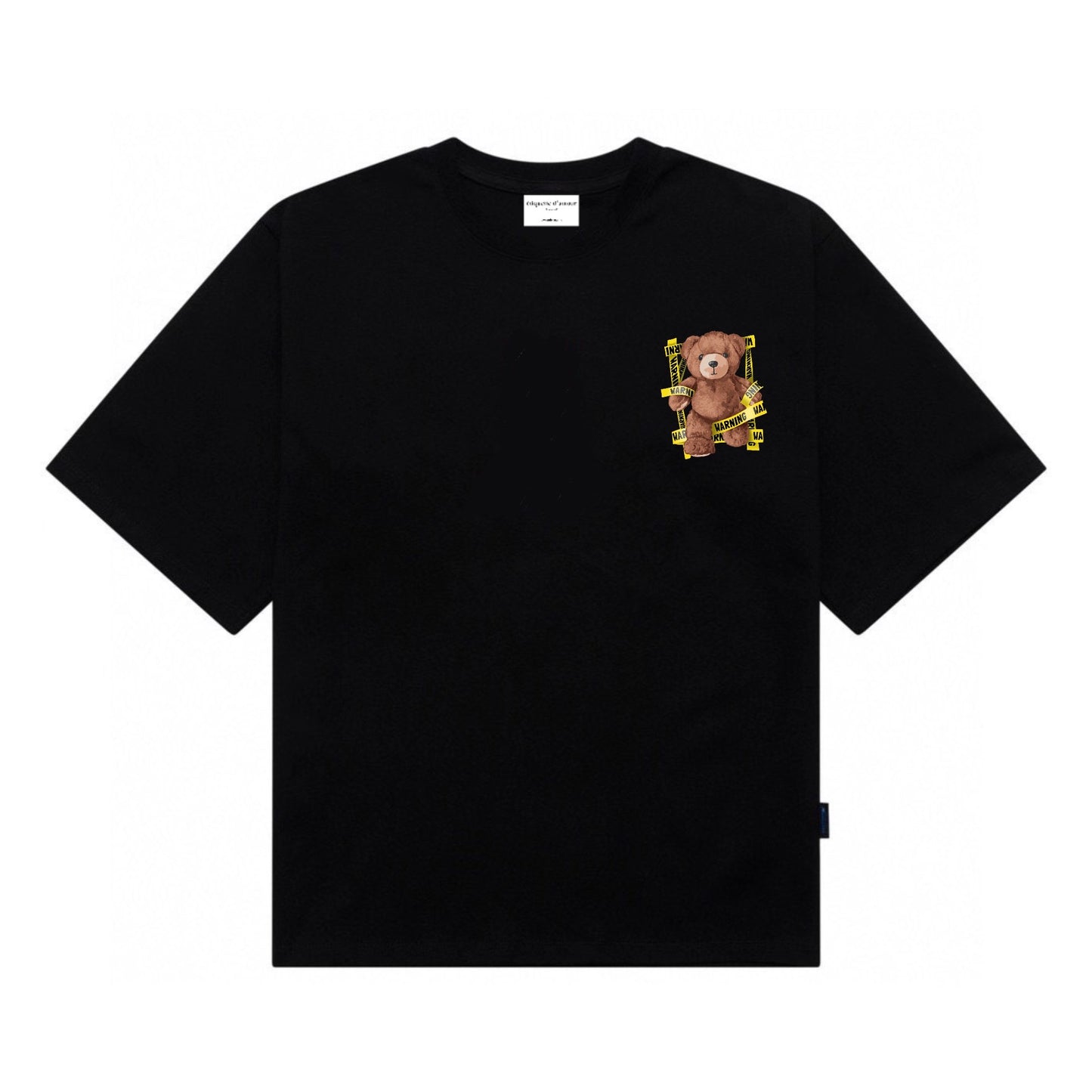 Etiquette Oversized T-Shirt - [0064] Cute Crime Bear