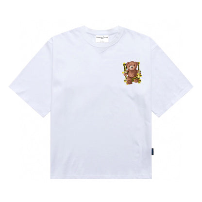 Etiquette Oversized T-Shirt - [0064] Cute Crime Bear