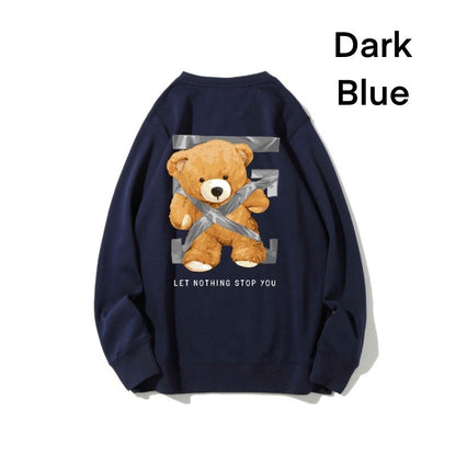 Etiquette Sweat Shirt - [0003] Grey Tape Bear