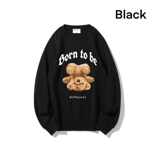 Etiquette Sweat Shirt - [0005] Born to be Different Bear