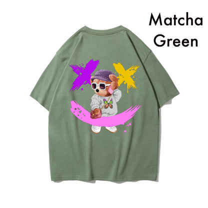 Etiquette Oversized T-Shirt - [0079] Ricky Clown Butterfly