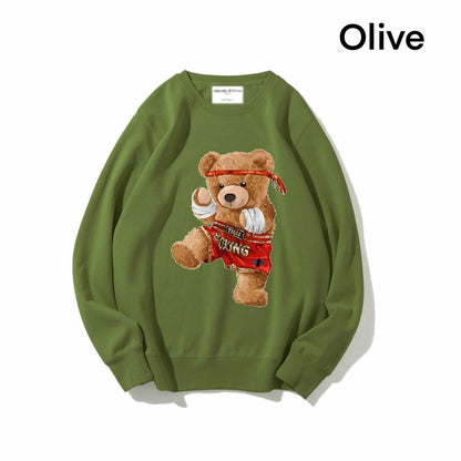 Etiquette Sweat Shirt - [0007] Muay Thai Bear