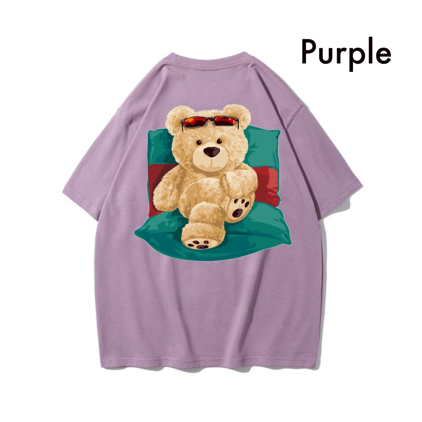 Etiquette Oversized T-Shirt - [0087] Chill Cushion Bear