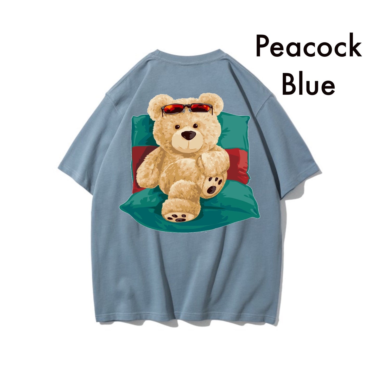 Etiquette Oversized T-Shirt - [0087] Chill Cushion Bear