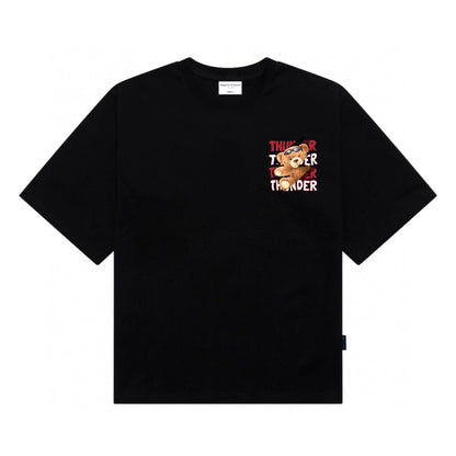 Etiquette Oversized T-Shirt - [0088] Thunder Teddy Bear