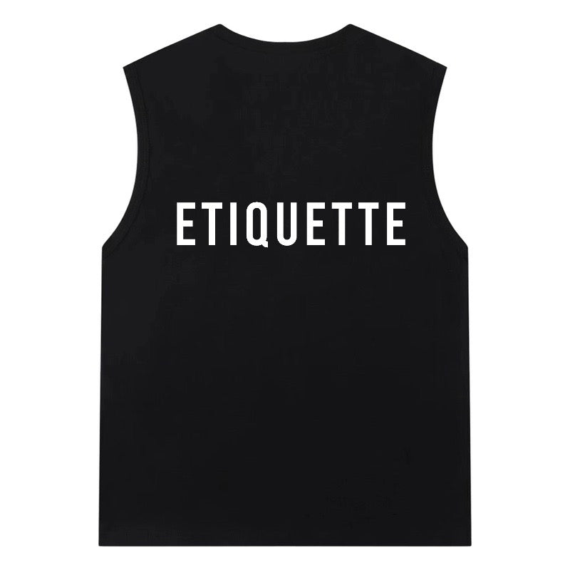 Etiquette Sleeveless Top - [0006] Etiquette Brand Bear