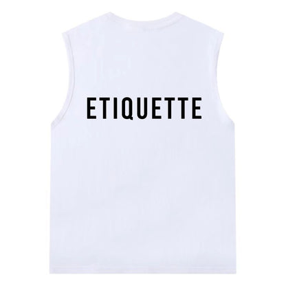 Etiquette Sleeveless Top - [0006] Etiquette Brand Bear
