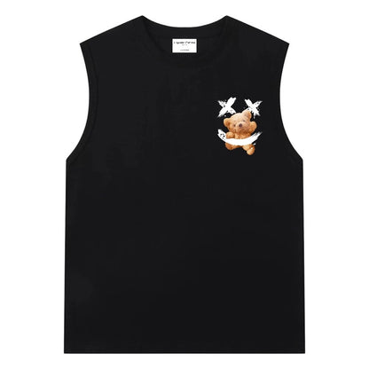 Etiquette Sleeveless Top - [0002] Ricky Clown Teddy Bear