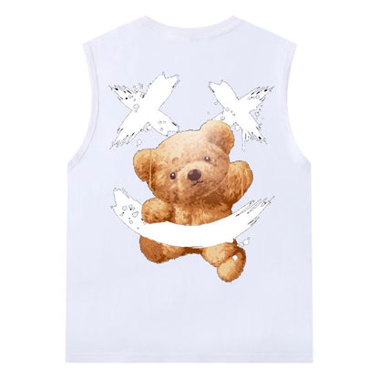 Etiquette Sleeveless Top - [0002] Ricky Clown Teddy Bear