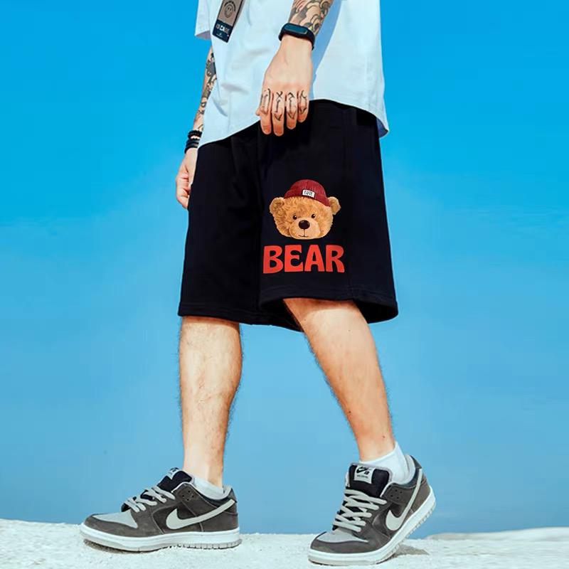 MOYAN - Bear Head Tech Shorts