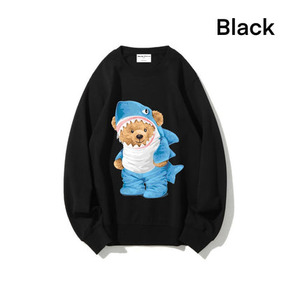 Etiquette Sweat Shirt - [0010] Sharkie Feed Me Bear