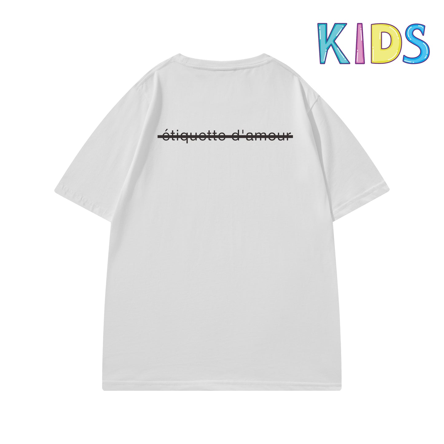 Etiquette Child T-Shirt - 0039 Costume Super Hero
