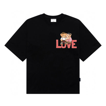 Etiquette Oversized T-Shirt - [0123] LOVE Bears