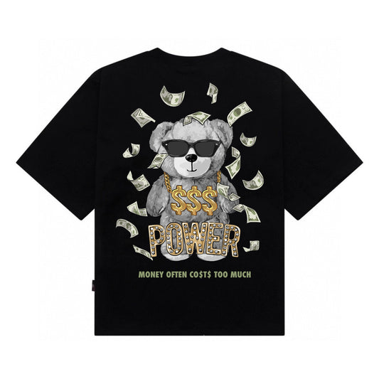 Etiquette Unisex Oversized T-Shirt - 0084 Money Power Bear