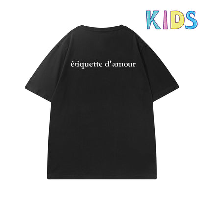 Etiquette Kids T-Shirt - [0010] Robotics Teddy Bear