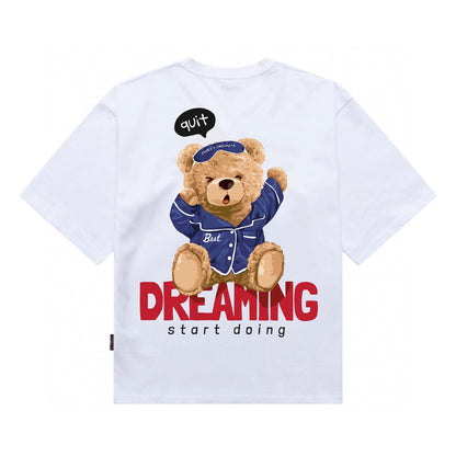 [étiquette d'amour] Quit Dreaming Premium Oversize Tee