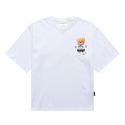 Etiquette Oversized T-Shirt - [0114] Free Hugs Bear