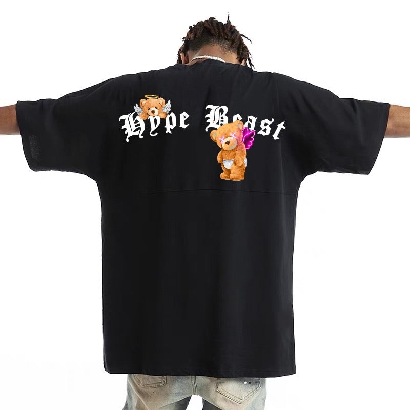 Etiquette Oversized T-Shirt - [0105] Hype Beast Bear Angels