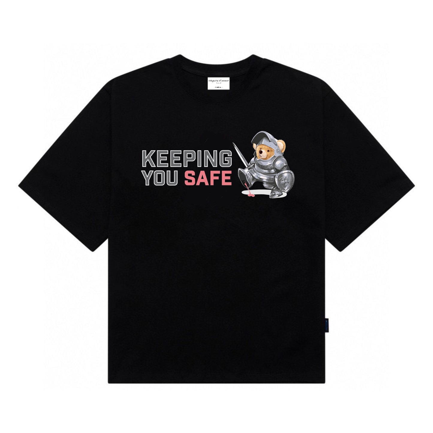 Etiquette Oversized T-Shirt - [0139]  Keeping You Safe
