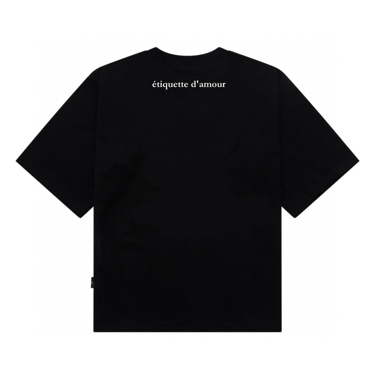 Etiquette Customised Oversized T-Shirt - [0001] Couple Share Tee Bear
