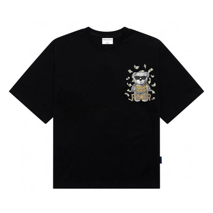 Etiquette Unisex Oversized T-Shirt - 0084 Money Power Bear