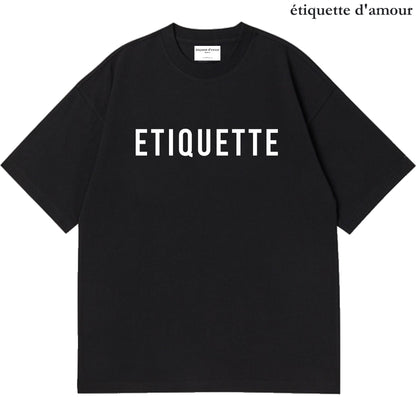 Etiquette Unisex Oversized Tee 0001 Basic Essential A