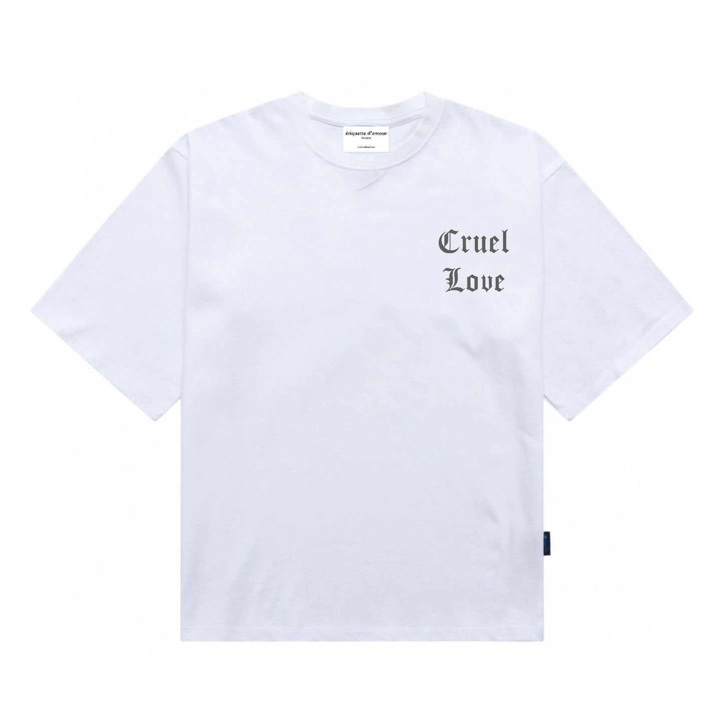Etiquette Oversized T-Shirt - [0119] Cruel Love Bear