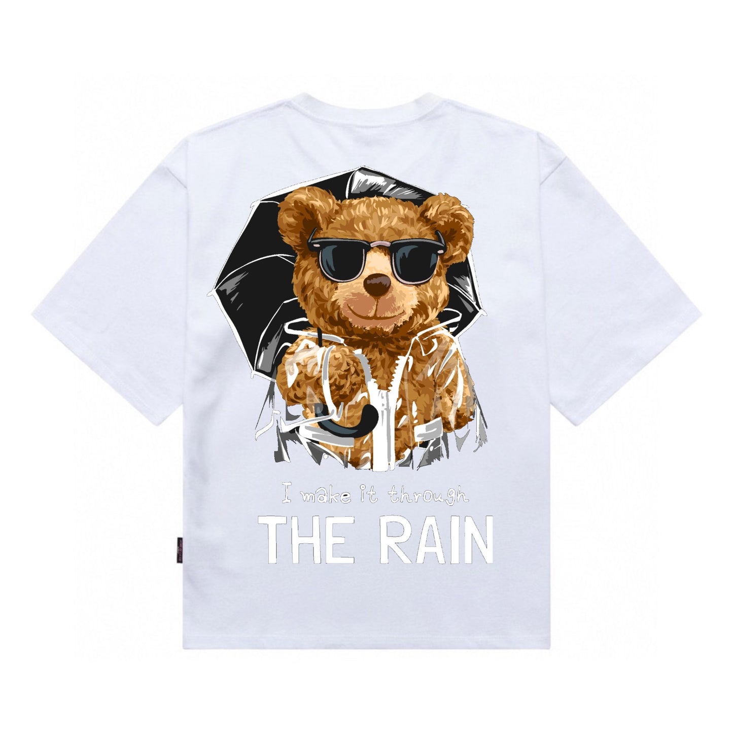 Etiquette Unisex Oversized T-Shirt - 0051 The Rain Bear