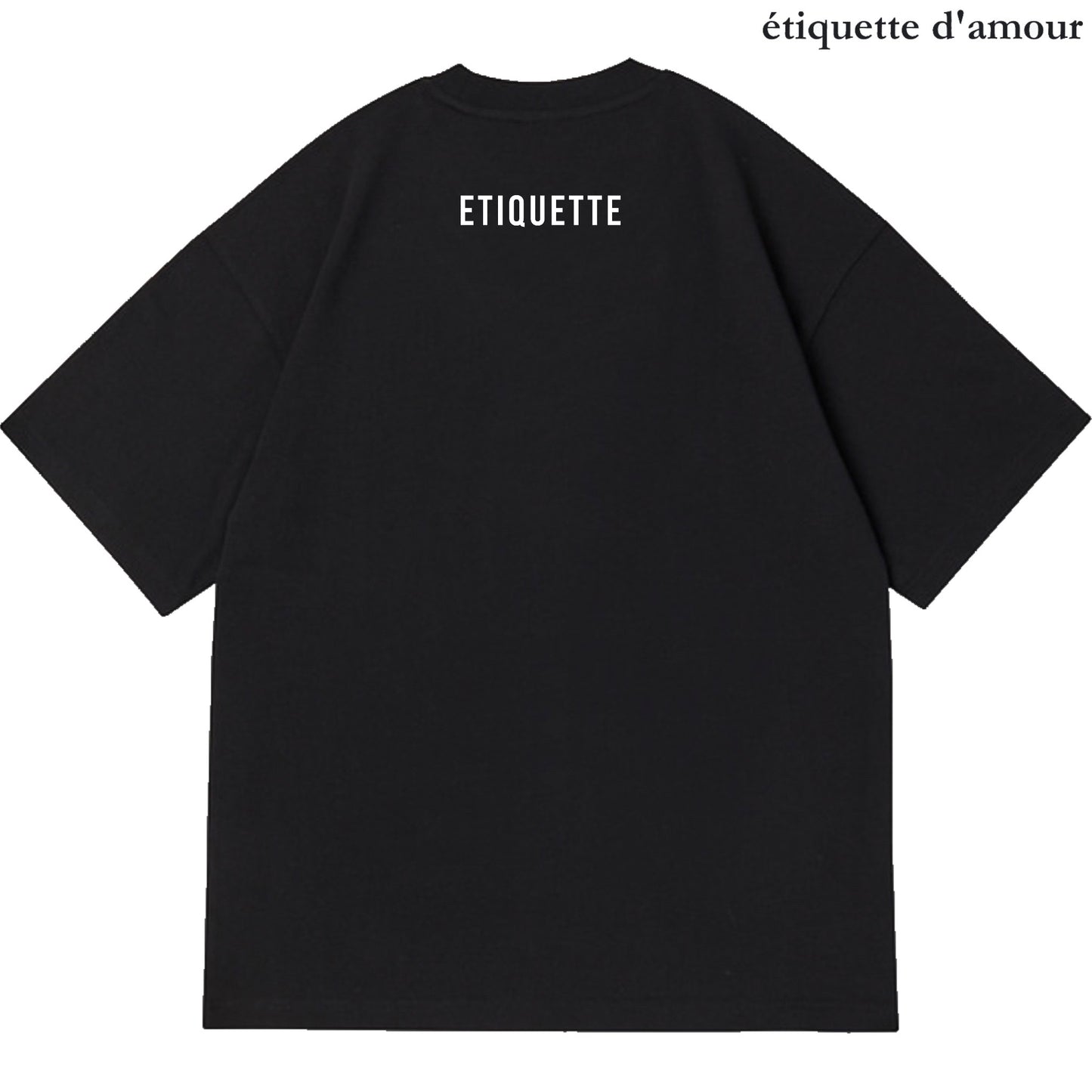 Etiquette Unisex Oversized Tee 0002 Basic Essential B