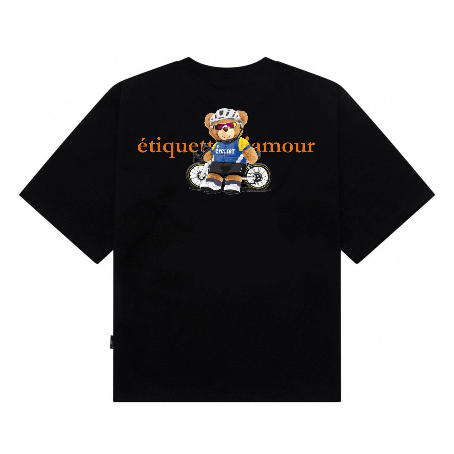 Etiquette Oversized T-Shirt - [0162] Cyclist Bear