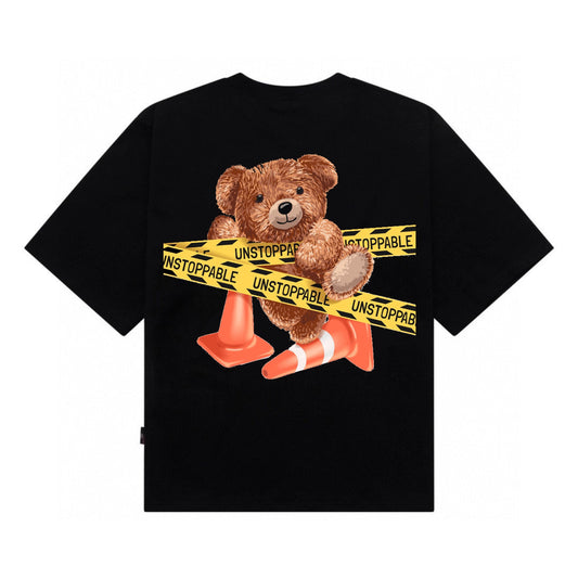 Etiquette Unisex Oversized T-Shirt - 0041 Unstoppable Bear
