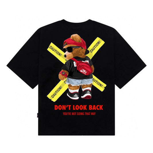 Etiquette Unisex Oversized T-Shirt - 0085 Don’t Look Back Bear