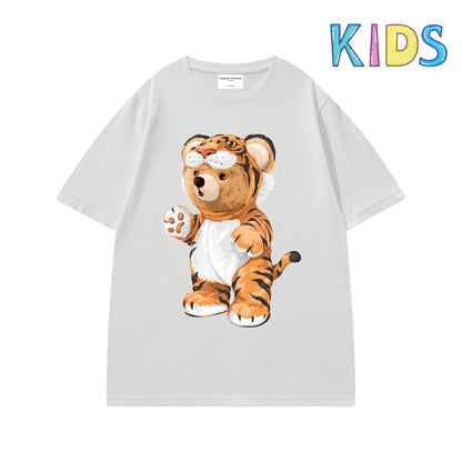 Etiquette Kids T-Shirt - [0006] Tigerr Teddy Bear