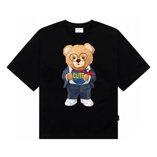 Etiquette Oversized T-Shirt - [0096] Super Cute Bear