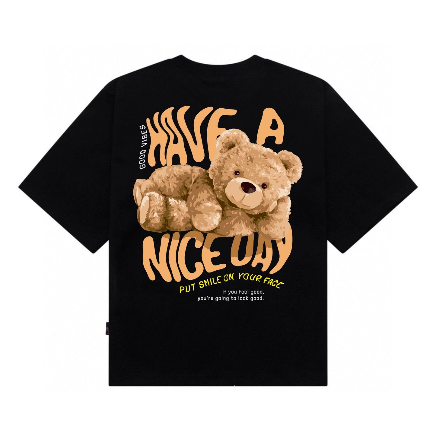 [étiquette d'amour] Have a Nice Day Premium Oversize Tee