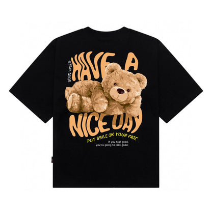 [étiquette d'amour] Have a Nice Day Premium Oversize Tee