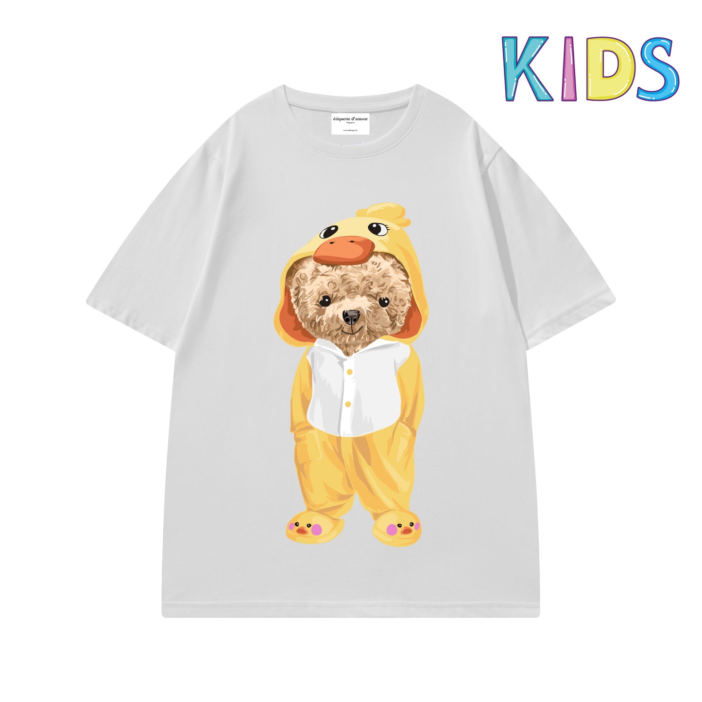 Etiquette Child T-Shirt - 0038 Costume Yellow Duckling