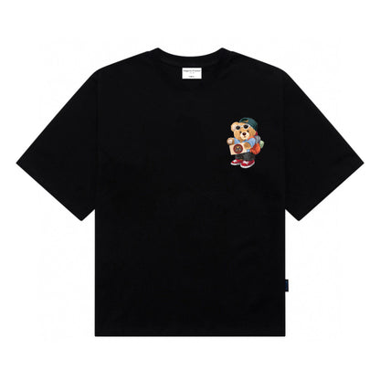 Etiquette Oversized T-Shirt - [0122] Explore Fortune Bear