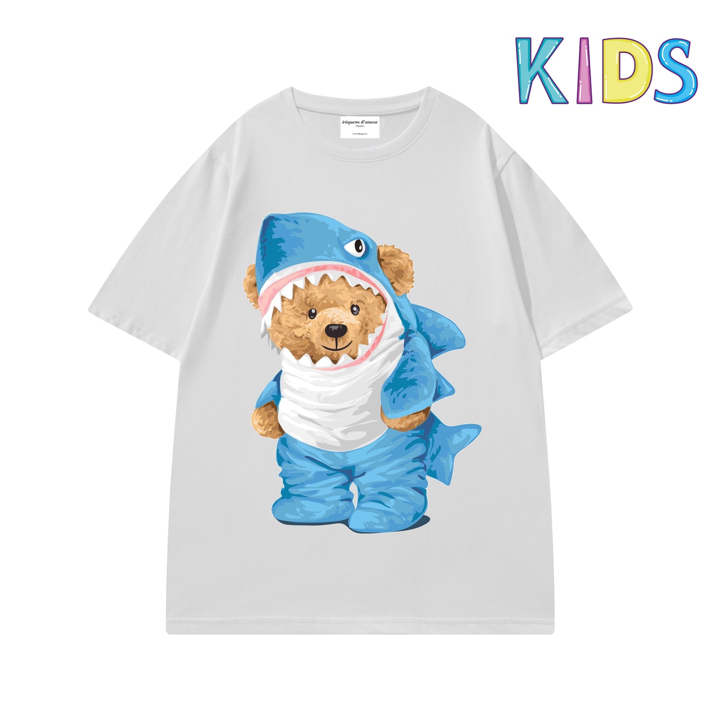 Etiquette Child T-Shirt - 0050 Costume Sharkie Sharkie