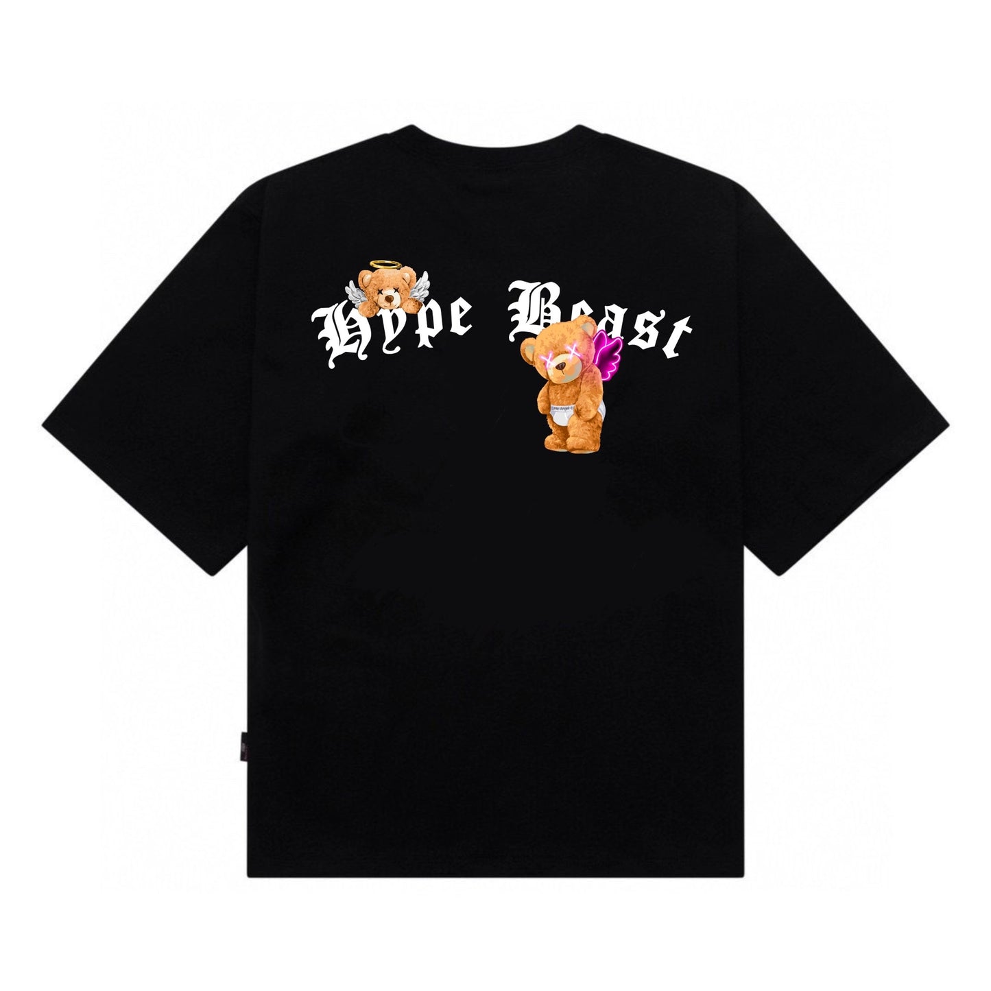 Etiquette Oversized T-Shirt - [0105] Hype Beast Bear Angels