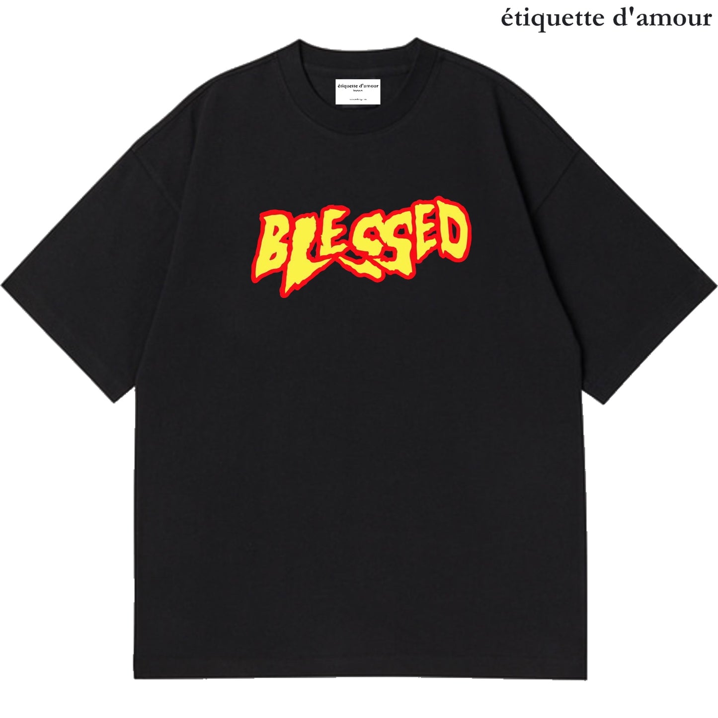 Etiquette Unisex Oversized T-Shirt - 0091 Blessed Mind
