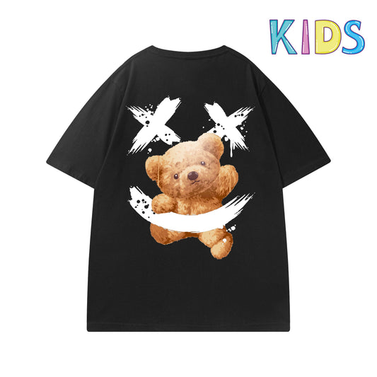 Etiquette Child T-Shirt - 0014 Smiley =) Bear
