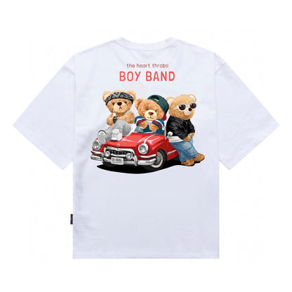 Etiquette Oversized T-Shirt - [0155] Boy Band Bears