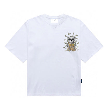 Etiquette Unisex Oversized T-Shirt - 0084 Money Power Bear