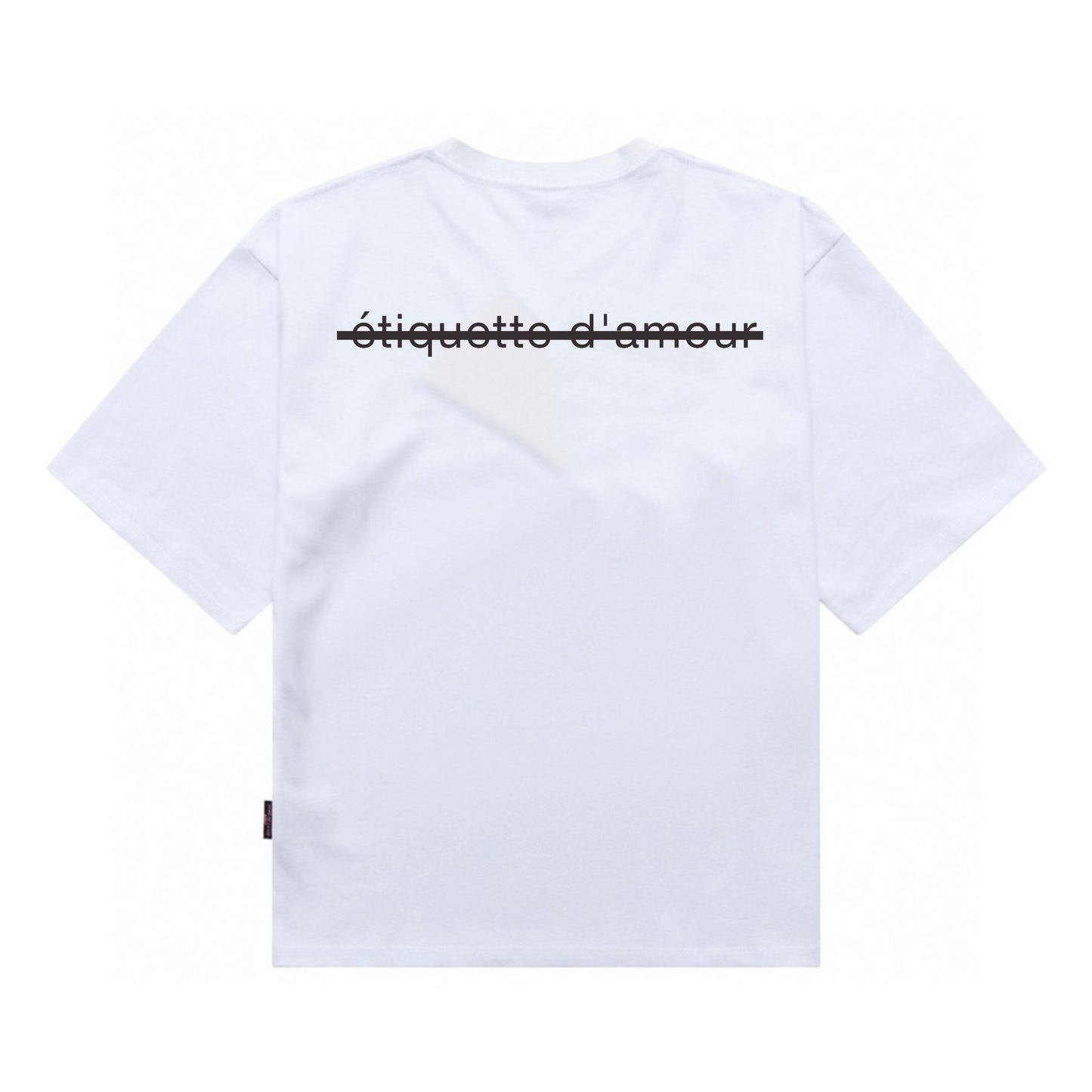 Etiquette Unisex Oversized T-Shirt - 0025 Silver Chrome Bear