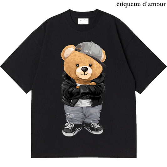 Etiquette Unisex Oversized Tee 0010 Hype Tokyo Teddy Bear