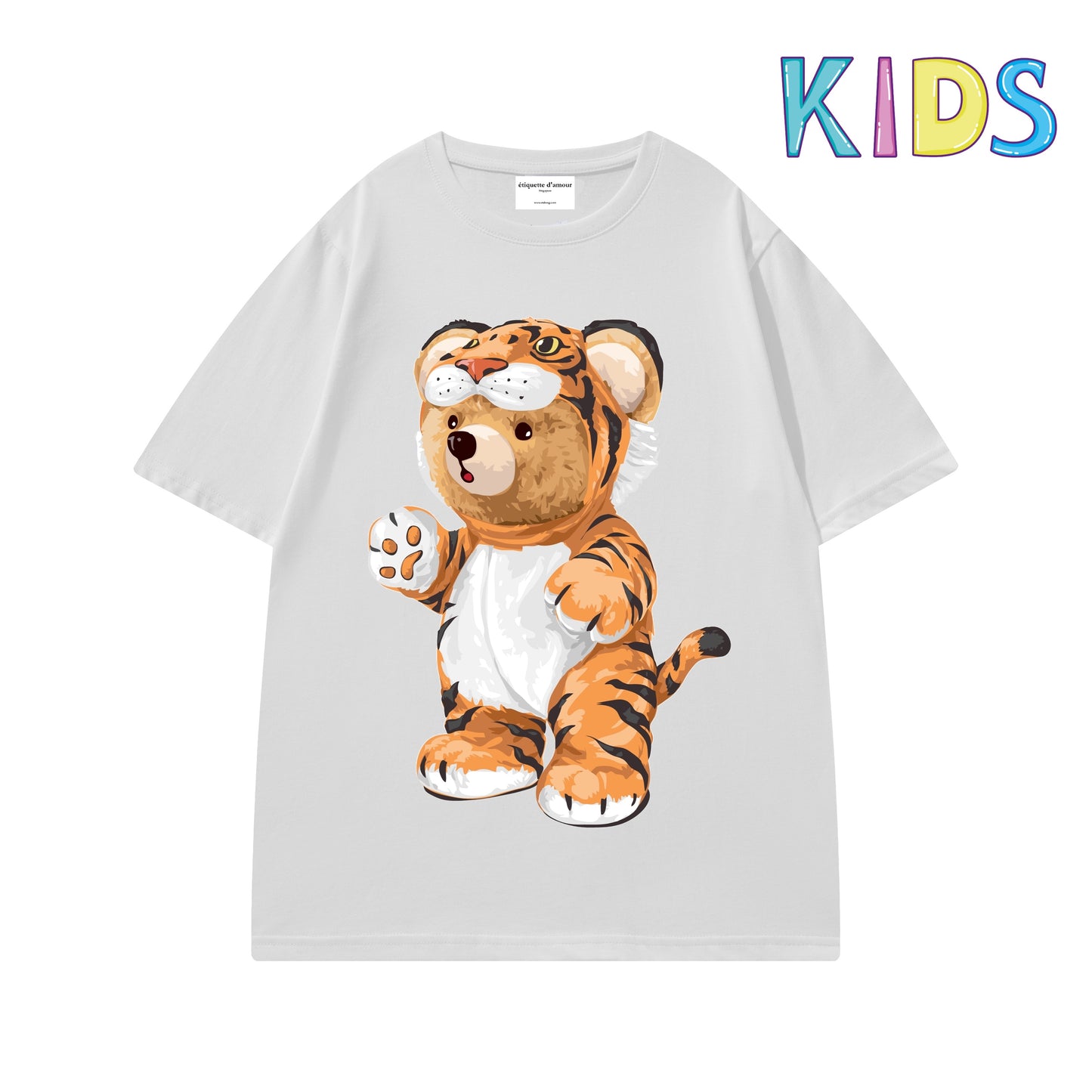 Etiquette Child T-Shirt - 0049 Costume Tigerr Tigerr